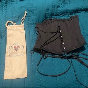 Alter Ego Clothing Black Corset